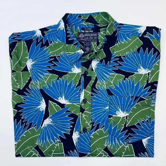 AMERICAN RAG XL CASUAL BUTTON DOWN Short Sleeve - Picture 3 of 5